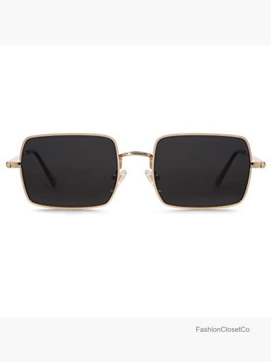 Rectangle Polarized Sunglasses with UV400 Protection